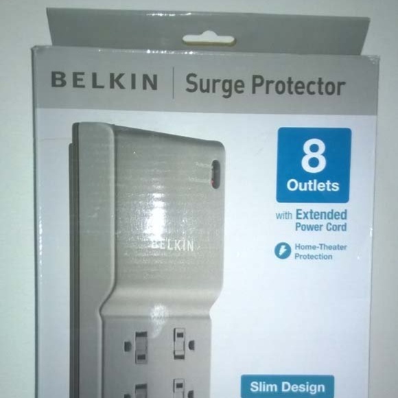 NIB BelkinBE108230-12 8-Outlets Surge Protector